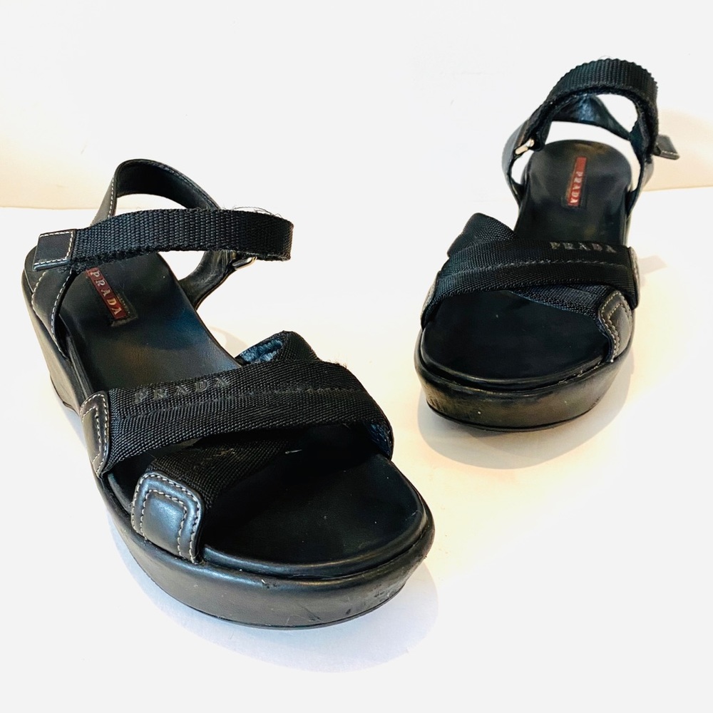 PRADA Platform Chunky Sandals